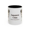 11oz-japanese-chin-mug-latin-black-front 11oz Japanese Chin Latin Mug, Black, front view
