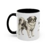11oz-japanese-chin-mug-latin-black-left 11oz Japanese Chin Latin Mug, Black, left side view