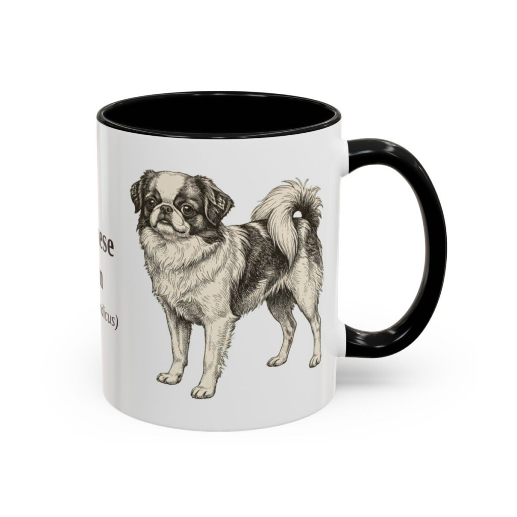 11oz-japanese-chin-mug-latin-black-right 11oz Japanese Chin Latin Mug, Black, right side view
