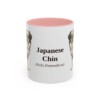 11oz-japanese-chin-mug-latin-pink 11oz Japanese Chin Latin Mug, Pink, front view