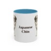 11oz Japanese Chin Mug, Light Blue, front view