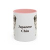 11oz Japanese Chin Mug, Pink, front view