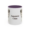 11oz Japanese Chin Mug, Purple, front view