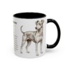 11oz Japanese Terrier Mug, Black, right side view