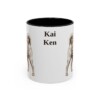 11oz Kai Ken Mug, Black, front view