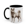 11oz Kai Ken Mug, Black, left side view