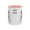 11oz Kai Ken Mug, Pink, front view