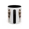 11oz Kai Ken Mug, Black, back view