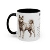 11oz Kai Ken Mug, Black, left side view