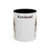 11oz-keeshond-mug-black-front 11oz Keeshond Mug, Black, front view