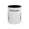 11oz Komondor Mug, Black, front view