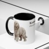 11oz Komondor Latin Mug, Black, lifestyle photo