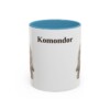 11oz Komondor Mug, Light Blue, front view