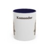 11oz Komondor Mug, Navy, front view