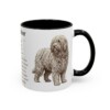 11oz Komondor Mug, Black, right side view