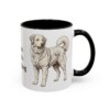 11oz Funny Kuvasz Mug, Black, right side view
