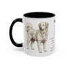 11oz Kuvasz Mug, Black, left side view