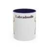 11oz-labradoodle-mug-navy 11oz Labradoodle Mug, Navy, front view