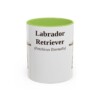 11oz-labrador-retriever-mug-latin-light-green 11oz Labrador Retriever Latin Mug, Light Green, front view