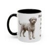 11oz-lagotto-romagnolo-mug-humor-black-left 11oz Funny Lagotto Romagnolo Mug, Black, left side view