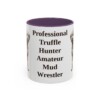 11oz-lagotto-romagnolo-mug-humor-purple 11oz Funny Lagotto Romagnolo Mug, Purple, front view