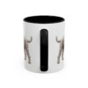 11oz Lagotto Romagnolo Dog Mom Mug, Black, back view