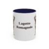 11oz-lagotto-romagnolo-mug-navy 11oz Lagotto Romagnolo Mug, Navy, front view