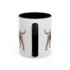 11oz Lagotto Romagnolo Mug, Black, back view