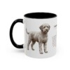 11oz Lagotto Romagnolo Mug, Black, left side view