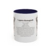 11oz Lagotto Romagnolo Mug, Navy, front view