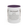 11oz Lagotto Romagnolo Mug, Purple, front view