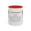 11oz Lagotto Romagnolo Mug, Red, front view
