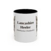 11oz-lancashire-heeler-mug-latin-black-front 11oz Lancashire Heeler Latin Mug, Black, front view