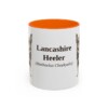 11oz-lancashire-heeler-mug-latin-orange 11oz Lancashire Heeler Latin Mug, Orange, front view