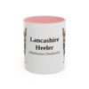 11oz-lancashire-heeler-mug-latin-pink 11oz Lancashire Heeler Latin Mug, Pink, front view