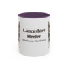 11oz-lancashire-heeler-mug-latin-purple 11oz Lancashire Heeler Latin Mug, Purple, front view