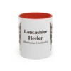 11oz-lancashire-heeler-mug-latin-red 11oz Lancashire Heeler Latin Mug, Red, front view