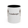 11oz Leonberger Mug, Black, front view