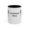 11oz-leonberger-mug-mom-black-front 11oz Leonberger Dog Mom Mug, Black, front view