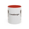 11oz Leonberger Mug, Red, front view