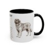 11oz Leonberger Mug, Black, right side view