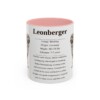 11oz Leonberger Mug, Pink, front view