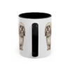 11oz Lhasa Apso Mug, Black, back view