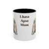 11oz-lhasa-apso-mug-mom-black-front 11oz Lhasa Apso Dog Mom Mug, Black, front view
