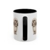 11oz Lhasa Apso Mug, Black, back view