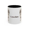 11oz Lowchen Mug, Black, front view
