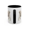 11oz Lowchen Latin Mug, Black, back view