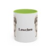 11oz Lowchen Mug, Light Green, front view