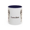 11oz Lowchen Mug, Navy, front view