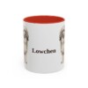 11oz Lowchen Mug, Red, front view